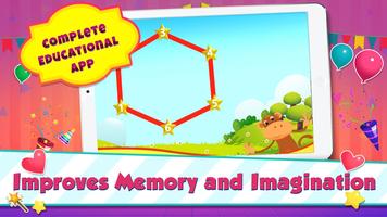 Kids Connect The Dots Free - Kids Learning Game تصوير الشاشة 2