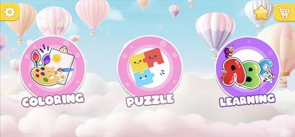 Kids Offline Preschool Games captura de pantalla 1