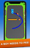 Toilet Go Runner! Draw to Pee Cartaz