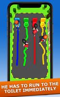 Toilet Go Runner! Draw to Pee imagem de tela 3