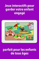 Zoo pour enfant,jeux d'animaux capture d'écran 1