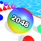 2048 Ball Rush! Numbers Merge icône