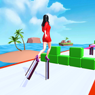 Crazy Stack Heels Walk Race 3D icon