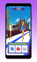 Queen Catwalk Fashion Race 3D syot layar 1