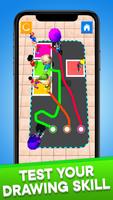 Love Run 3D - Draw Rush Race Cartaz