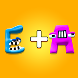 Merge Alphabet Fight! ABC Run ícone