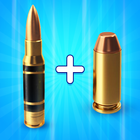 Bullet Shoot Merge Run Rush 3D ícone