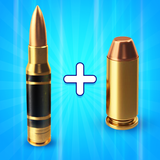 Bullet Shoot Merge Run Rush 3D ícone