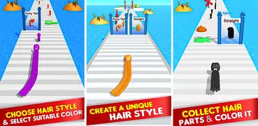 Perfect Long Hair Walk Race 3D