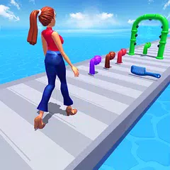 Perfect Long Hair Walk Race 3D APK download
