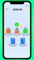 Nuts & Bolts Color Sort Puzzle imagem de tela 1
