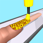 Longer Nails Art Stack Rush 3D ikon