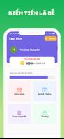 Kiếm tiền Online - Tap Tiền captura de pantalla 1