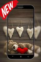 برنامه‌نما Cute Teddy Bear Wallpaper عکس از صفحه