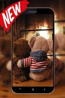 Cute Teddy Bear Wallpaper capture d'écran 2