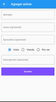 Lista de animes vistos Screenshot 2