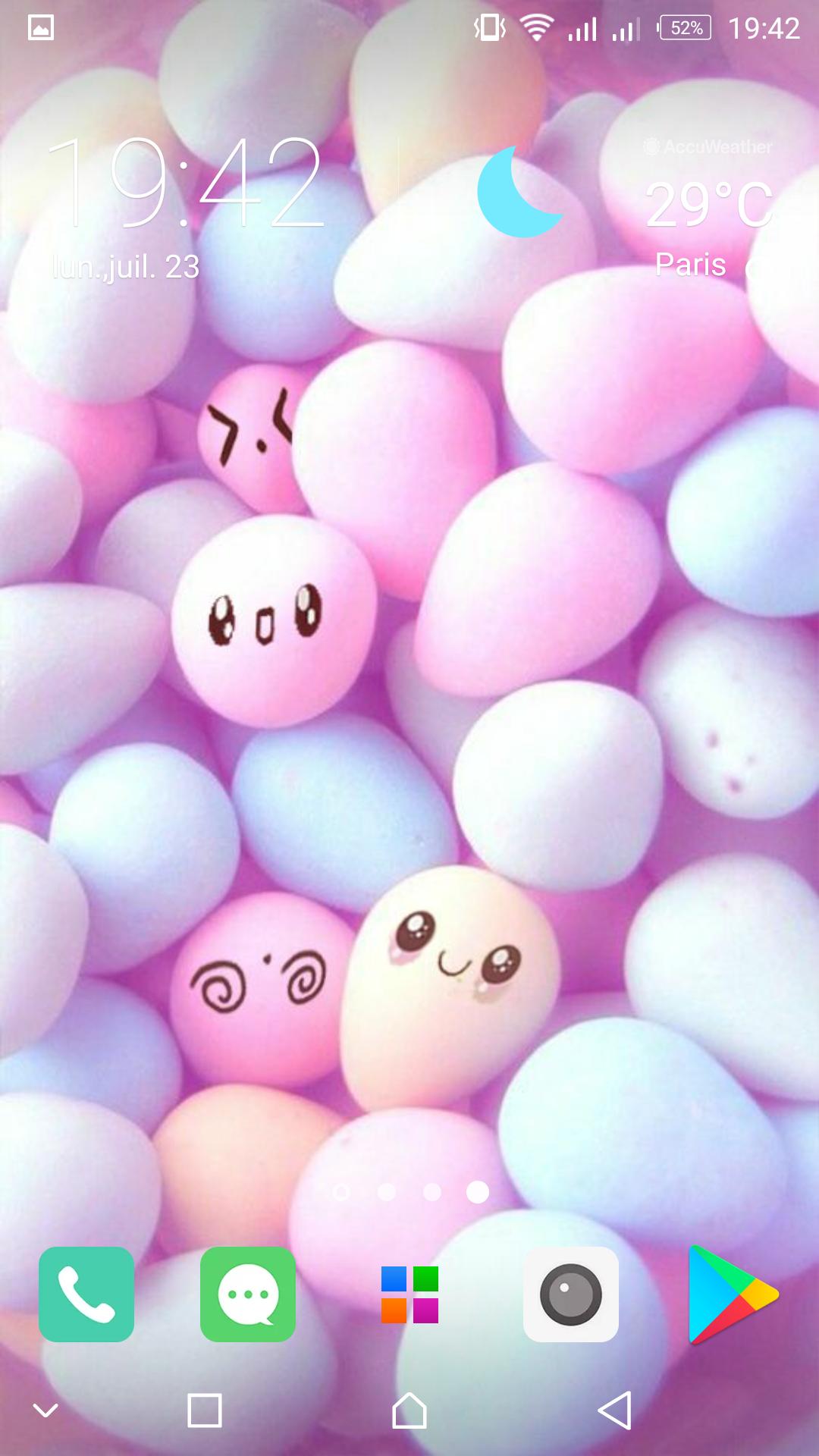 Cute Marshmallow Wallpapers Kawaii Backgrounds For Android Apk