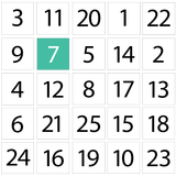 آیکون‌ Schulte Tables