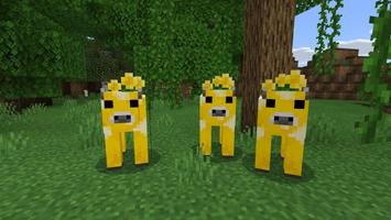 Poster Minecraft Earth Mobs Mod