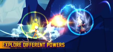 Stickman Legend: Super Hero تصوير الشاشة 1