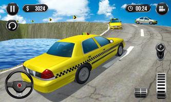 Taxi Simulator - Uphill Climb New Game پوسٹر