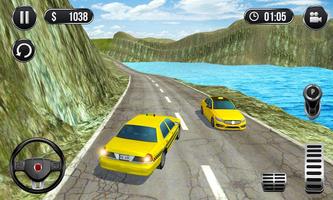 Taxi Simulator - Hill Climb New Game スクリーンショット 1