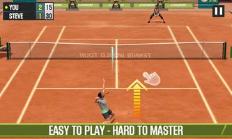 Tennis Open 2019 - Virtua Sports Game 3D اسکرین شاٹ 1