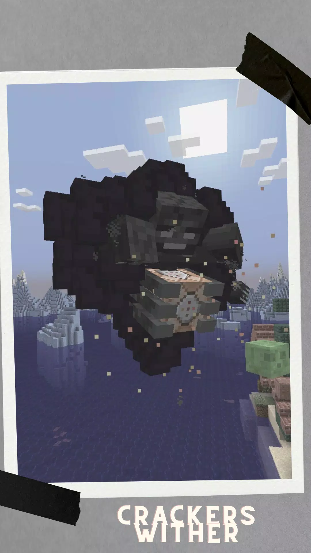 Download Cracker's Wither Storm Mod for Minecraft PE on Android