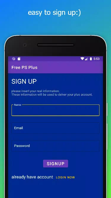 Ps plus for ps4 APK Download