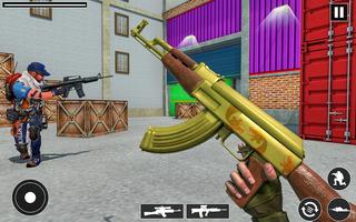 Rescue Commando Shooting Strike imagem de tela 1