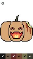 Halloween Color By Number Scary Coloring Pixel Art スクリーンショット 2