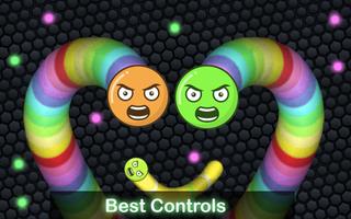 Angry Snake.io - Hungry Slither Battle.io Fun game imagem de tela 2