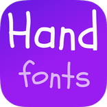 Hand Fonts for Samsung Galaxy
