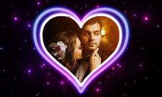Neon Heart Photo Frame স্ক্রিনশট 2