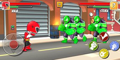 Power Street Fight Samurai تصوير الشاشة 1