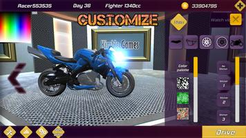 Drag Bikes 2 تصوير الشاشة 1