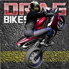 Drag bikes - Motorbike racing Zeichen