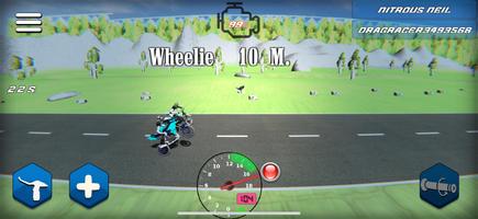 Drag bikes - Motorbike racing پوسٹر