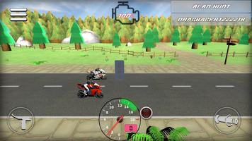 Drag bikes - Motorbike racing capture d'écran 2
