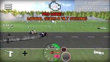 Drag bikes - Motorbike racing পোস্টার