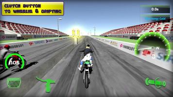 Moto Drag Racing Madness 3D syot layar 2