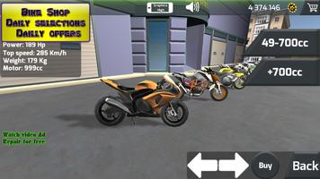 1 Schermata Moto Drag Racing Madness 3D