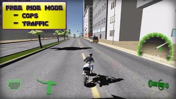 Moto Drag Racing Madness 3D الملصق
