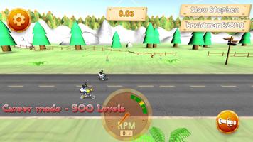 Motorcycle drag racing edition Poster