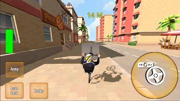 Wheelie Bike 3D imagem de tela 2