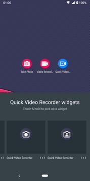 Background Video Recorder - Quick Video Recorder 截图 1