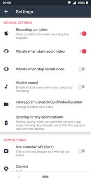 Background Video Recorder - Quick Video Recorder 截图 5
