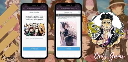 Kimetsu no Yaiba Game Quiz ảnh chụp màn hình 3