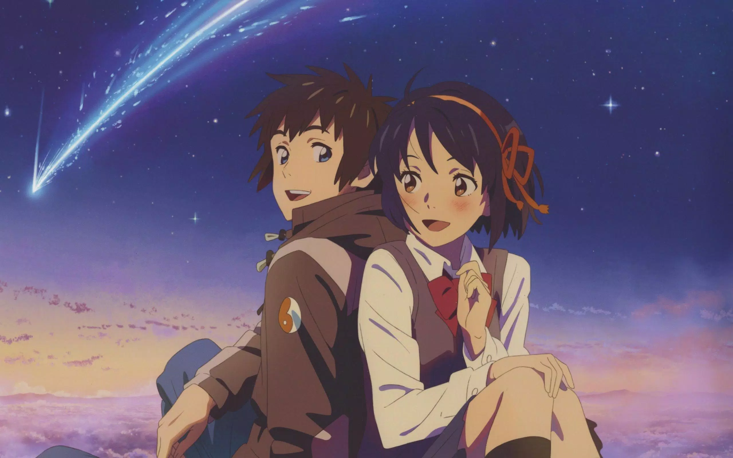 Live wallpaper Kimi no Na wa your name is / interface personalization