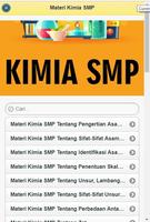 Materi Kimia SMP الملصق